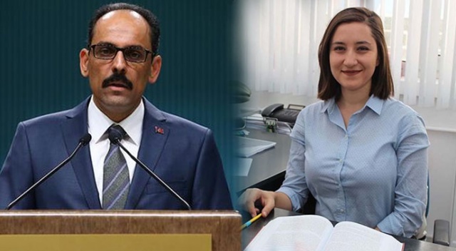 Öldürülen araştırma görevlisi İbrahim Kalın&#039;ın komşusunun kızı çıktı