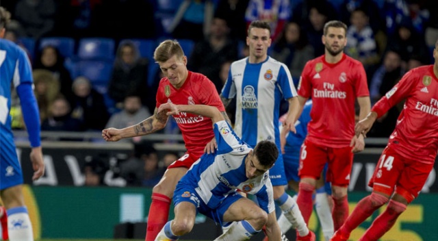 Real Madrid, Espanyol'u 4 golle geçti Real Madrid, Espanyol'u 4 golle geçti