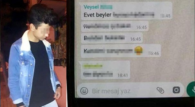 Whatsapptan 'kendimi vuruyorum' yazıp intihar etti