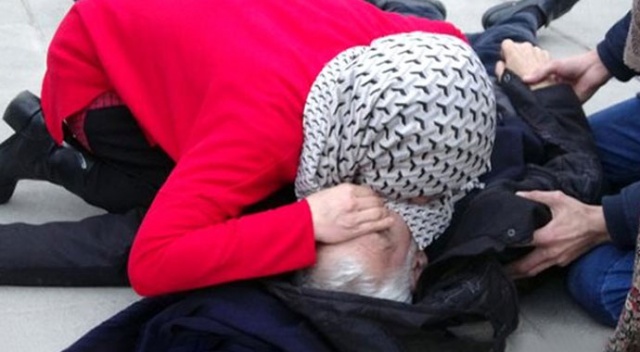 Yaşlı adamı hayata döndürüp hızla uzaklaştı