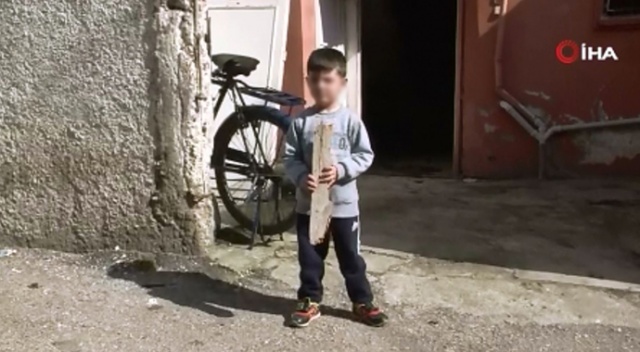 5 yaşındaki çocuğa haciz şoku