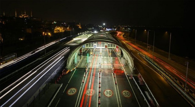 Avrasya Tüneli trafiğe kapatıldı