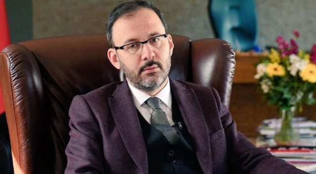 Bakan Kasapoğlu'ndan derbi öncesi centilmenlik çağrısı Bakan Kasapoğlu'ndan derbi öncesi centilmenlik çağrısı