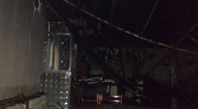 Bilecik&#039;te köy kahvesinde yangın