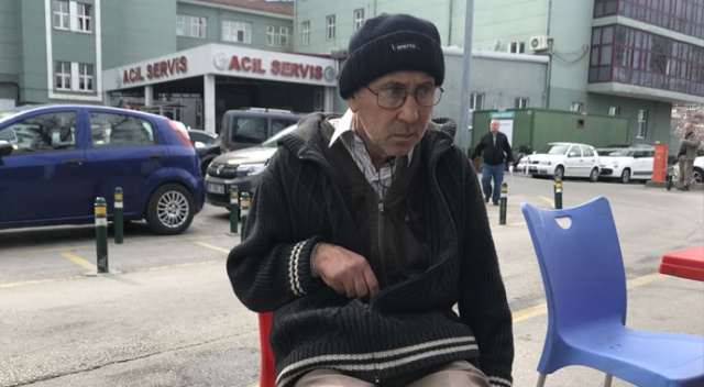 Bir haftadır hastanede sandalyenin üzerinde yatıyor Bir haftadır hastanede sandalyenin üzerinde yatıyor