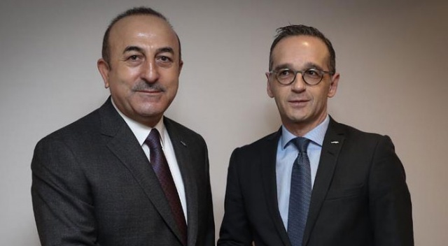 Çavuşoğlu Almanya Dışişleri Bakanı Mass ile görüştü