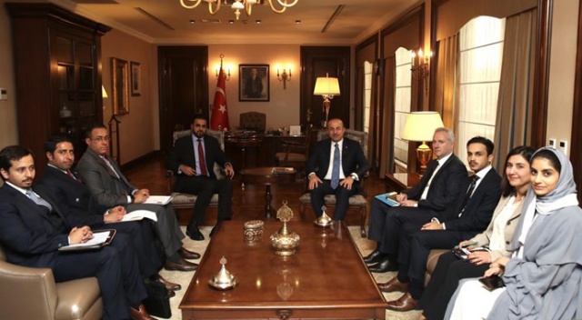 Çavuşoğlu Katar Kalkınma Fonu Direktörü el-Kevari'yi kabul etti Çavuşoğlu Katar Kalkınma Fonu Direktörü el-Kevari'yi kabul etti