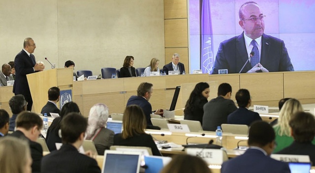 Çavuşoğlu: Uygur Türklerine yönelik hak ihlaline ilişkin bulgular endişe kaynağı Çavuşoğlu: Uygur Türklerine yönelik hak ihlaline ilişkin bulgular endişe kaynağı