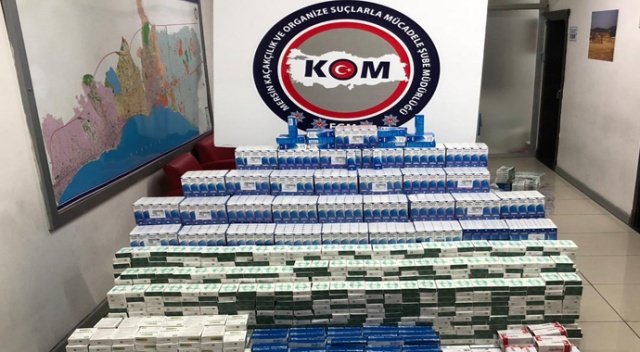 Çekiciden 124 bin tıbbi ilaç çıktı