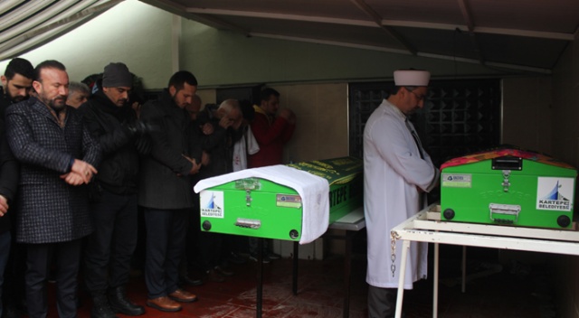 Çocuklarının sağ kurtulduğu kazada hayatını kaybeden anne ve baba toprağa verildi Çocuklarının sağ kurtulduğu kazada hayatını kaybeden anne ve baba toprağa verildi