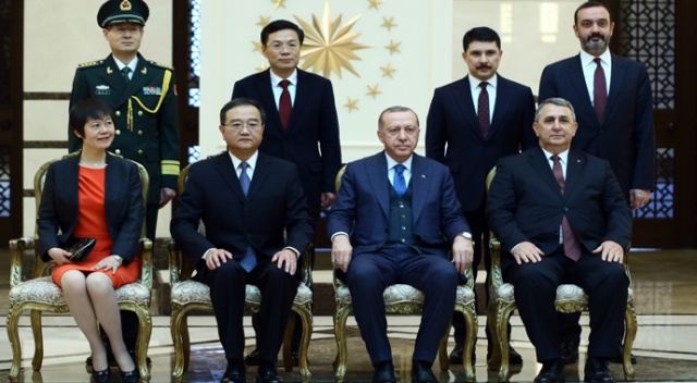 Cumhurbaşkanı Erdoğan, Çin Büyükelçisini kabul etti Cumhurbaşkanı Erdoğan, Çin Büyükelçisini kabul etti