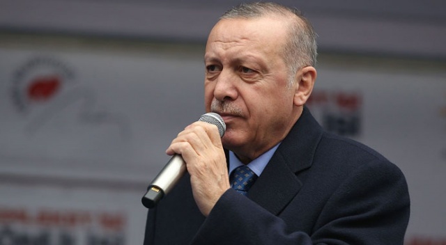 Cumhurbaşkanı Erdoğan: CHP İstiklal Marşımızı söylemeyenlerle ittifak halinde Cumhurbaşkanı Erdoğan: CHP İstiklal Marşımızı söylemeyenlerle ittifak halinde