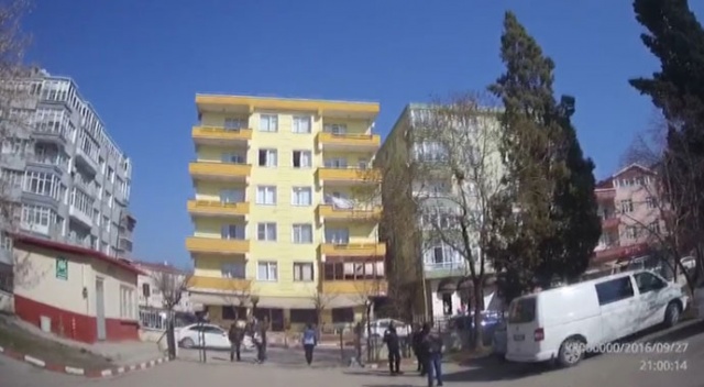 Edirne’de “drone” ile trafik uygulaması Edirne’de “drone” ile trafik uygulaması