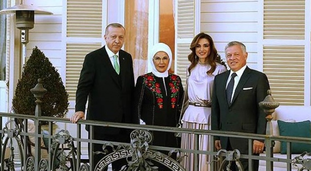 Emine Erdoğan&#039;dan Ürdün Kralı&#039;nın ziyaretine ilişkin paylaşım