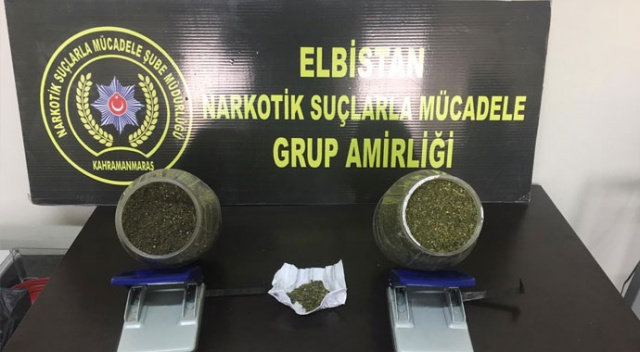 Esrarı bidonlara koyup güvercin damında saklamış Esrarı bidonlara koyup güvercin damında saklamış