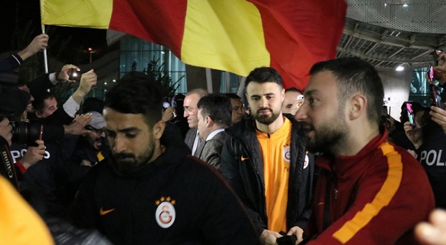 Galatasaray kafilesi Hatay&#039;da coşkuyla karşılandı