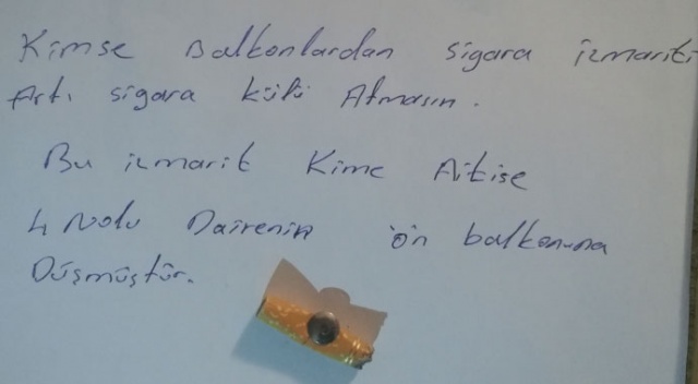 Gören dönüp bir daha bakıyor