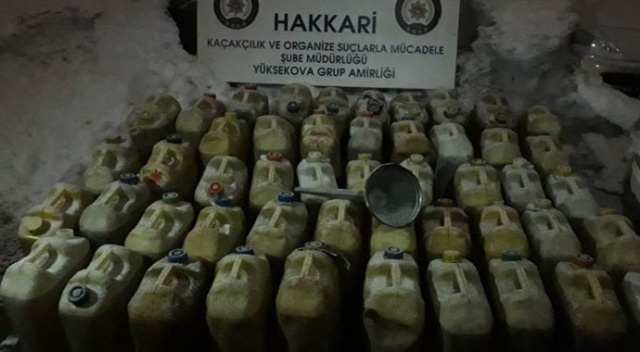 Hakkari’de kaçakçılık operasyonu
