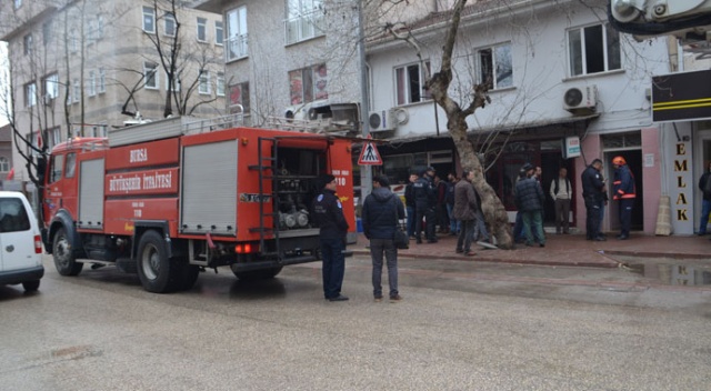 İnegöl'de korkutan yangın