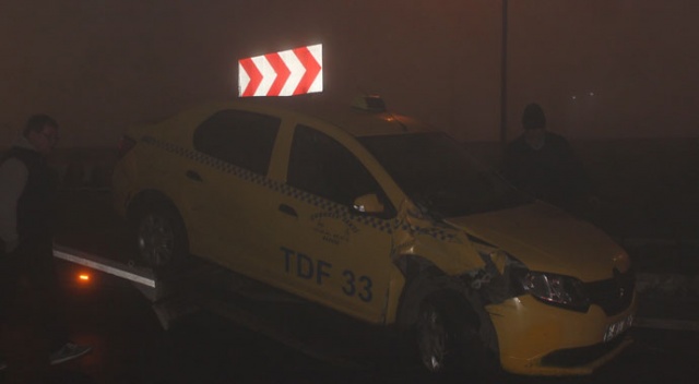 İstanbul'da yoğun sis kazaları da beraberinde getirdi İstanbul'da yoğun sis kazaları da beraberinde getirdi