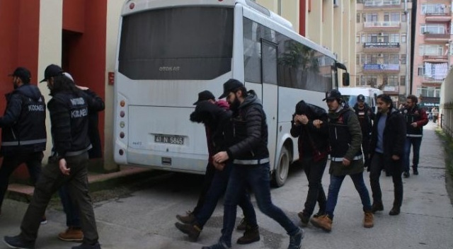 Kocaeli'de uyuşturucu operasyonunda 7 tutuklama Kocaeli'de uyuşturucu operasyonunda 7 tutuklama