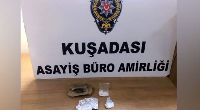 Kuşadası polisinden uyuşturucu operasyonu: 3 gözaltı