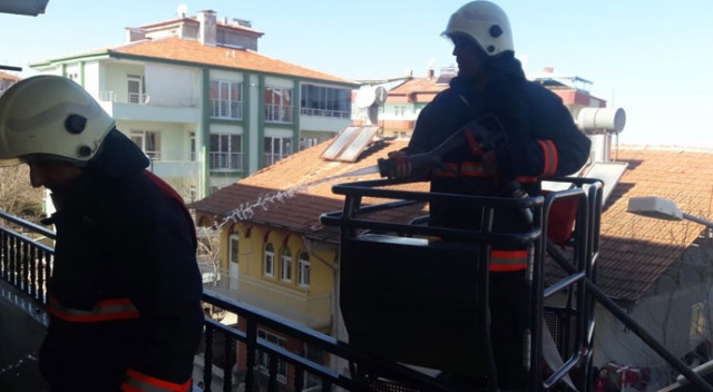 Malatya’daki yangın son anda önlendi Malatya’daki yangın son anda önlendi