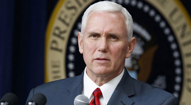 Mike Pence'den Venezuela açıklaması Mike Pence'den Venezuela açıklaması