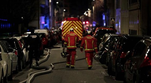 Paris&#039;te yangın: 7 ölü