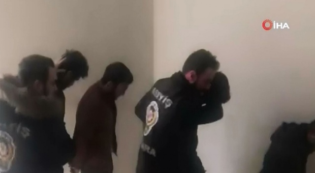 Polis şehir eşkiyalarını yakaladı