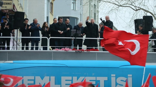 Soylu: Biz olmadan bu bölgede kimseye oyun kurmaya müsaade etmeyiz Soylu: Biz olmadan bu bölgede kimseye oyun kurmaya müsaade etmeyiz