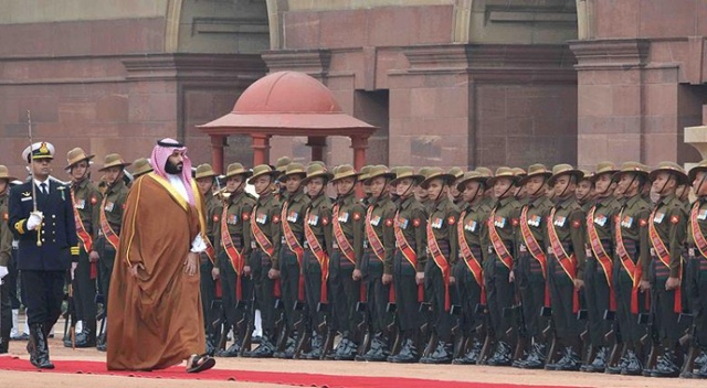 Suudi Veliaht Prens Muhammed bin Selman Hindistan'da