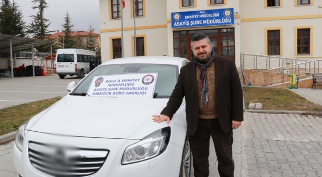 Ümidini kestiği çalınan otomobiline 5 yıl sonra kavuştu