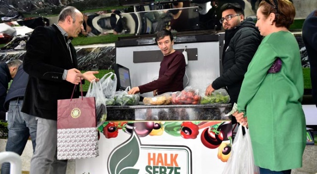 Vatandaştan tanzim satış noktalarına yoğun ilgi