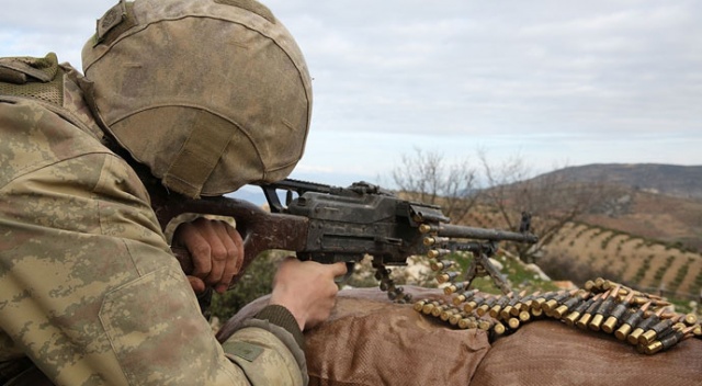 Afrin'deki taciz ateşine Mehmetçik'ten karşılık Afrin'deki taciz ateşine Mehmetçik'ten karşılık