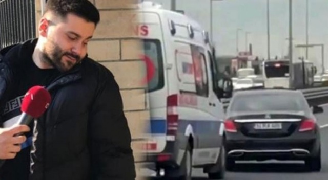Ambulans şoförü yol vermeyen sürücüden şikayetçi oldu Ambulans şoförü yol vermeyen sürücüden şikayetçi oldu