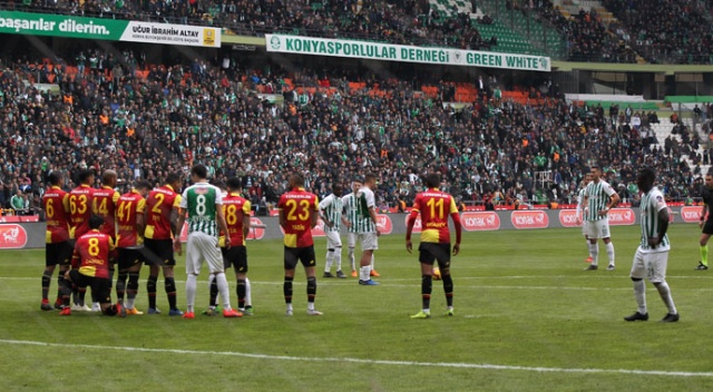 Atiker Konyaspor ile Göztepe puanları paylaştı