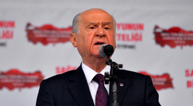 Bahçeli: Siyasi kargaşa için  pusuda bekliyorlar
