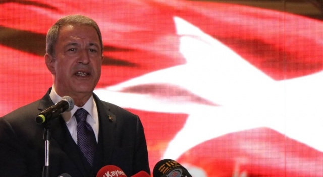 Bakan Akar, yerli ve yenilikçi savunma sanayisine vurgu yaptı Bakan Akar, yerli ve yenilikçi savunma sanayisine vurgu yaptı