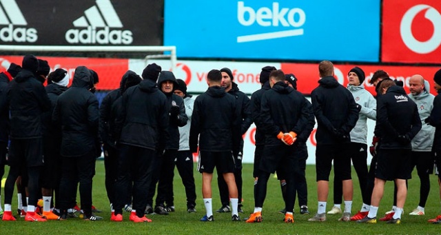 Beşiktaş Kayserispor maçına hazır