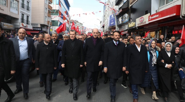 Cumhur İttifakı’nın Zeytinburnu’nda büyük yürüyüşü Cumhur İttifakı’nın Zeytinburnu’nda büyük yürüyüşü