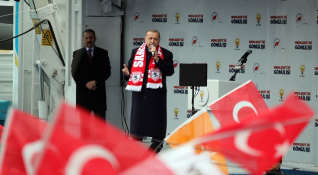 Cumhurbaşkanı Erdoğan: Bu taklacıya dersini verin!