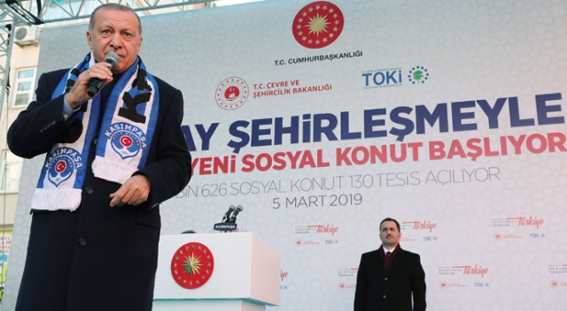 Cumhurbaşkanı Erdoğan'dan 50 bin sosyal konut müjdesi Cumhurbaşkanı Erdoğan'dan 50 bin sosyal konut müjdesi