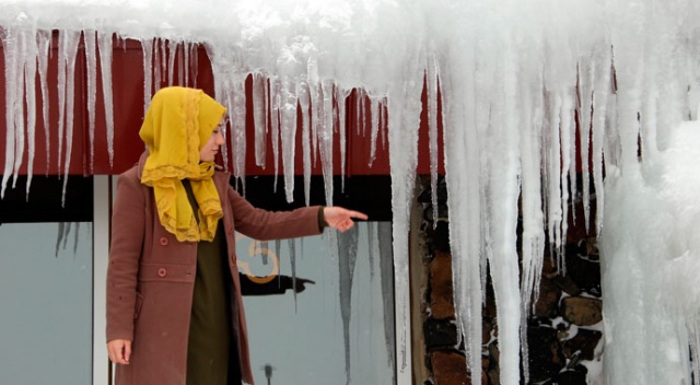 Doğu'da soğuk hava: Erzurum eksi 6