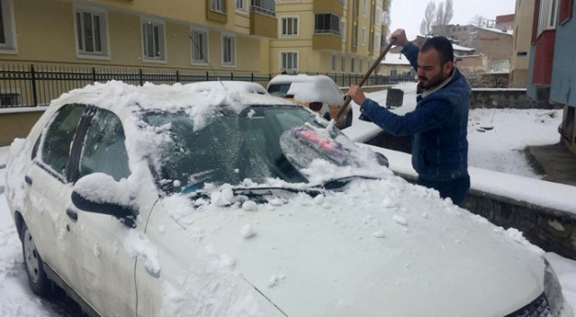 Erzurum baharda kara teslim