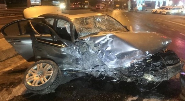 Esenyurt'ta trafik kazası: 4 yaralı Esenyurt'ta trafik kazası: 4 yaralı