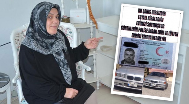 Eşyalı evini kiraya verdi, kiracısı eşyalarını satıp kayıplara karıştı