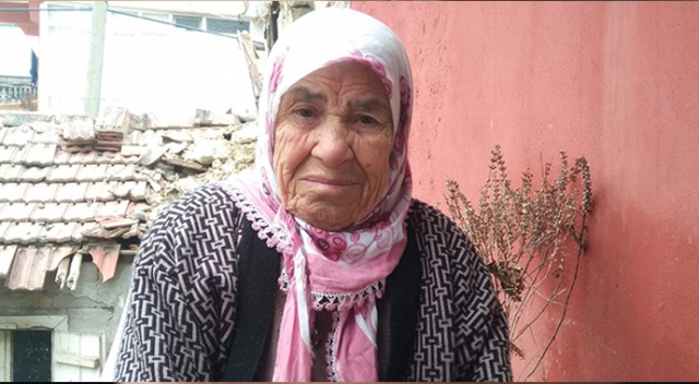 Evi yanan Havva ninenin gözyaşları Evi yanan Havva ninenin gözyaşları