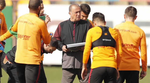 Galatasaray, Antalyaspor hazırlıklarını sürdürdü Galatasaray, Antalyaspor hazırlıklarını sürdürdü