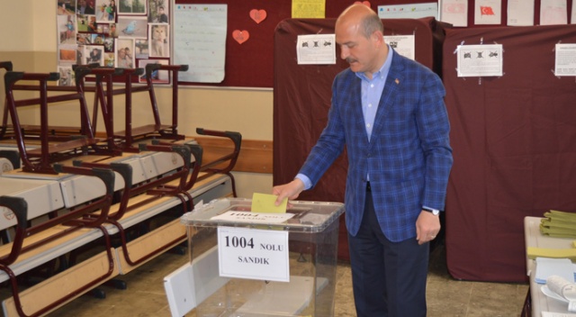 İçişleri Bakanı Süleyman Soylu oyunu kullandı